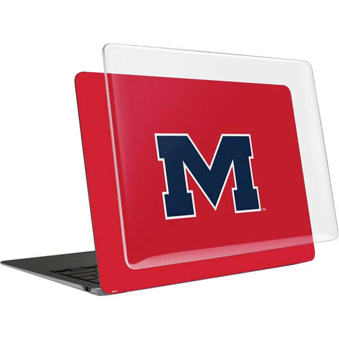 University of Mississippi Ole Miss Logo Red MacBook Air 15in (2023-2025) Case plus Skin